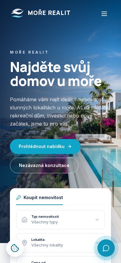 MOŘE REALIT – mobil